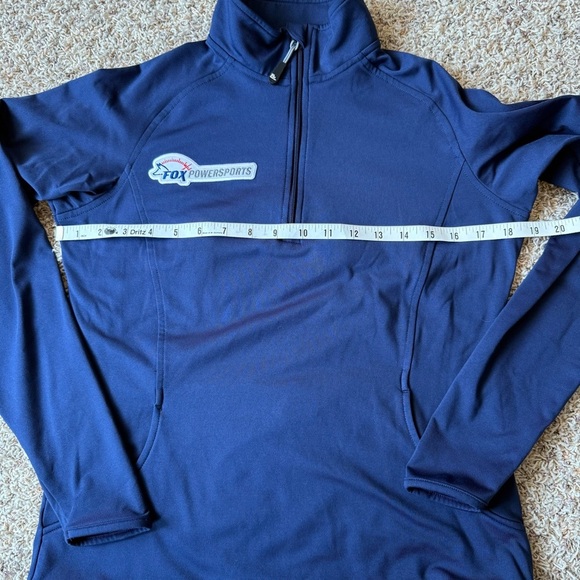 FOX Racing Powersports Motorsports Pullover 1/4 Zip Women’s XS Navy - Picture 8 of 9